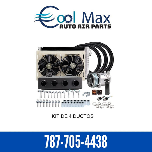 Kit a/c universal de 4 ductos